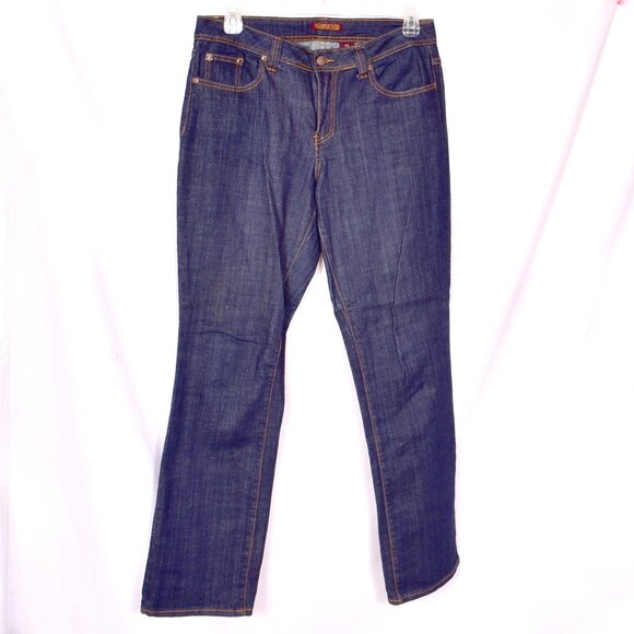 ZD Jeans Bark Wash Straight Leg  Size 14 - Picture 1 of 8